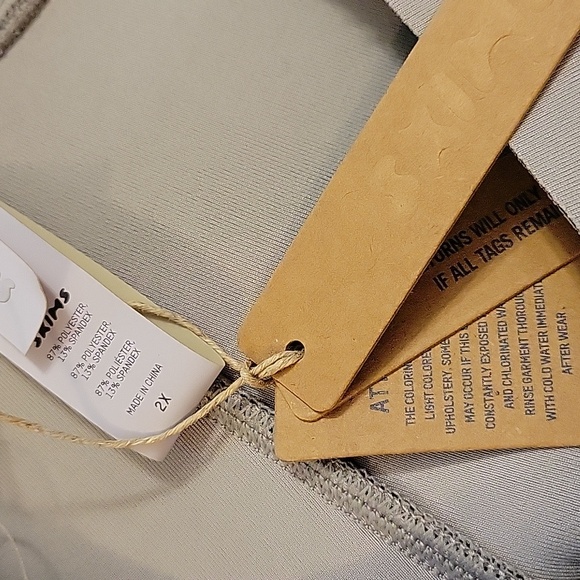 Skims Sport Swim Scuba Long Length pants - chrome - Picture 6 of 14